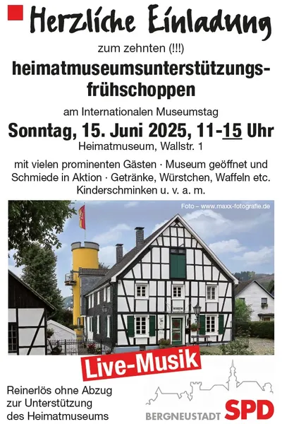 heimatmuseumsunterstützungsfrühschoppen
